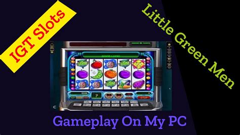 little green men slot machine|green men maintenance game.